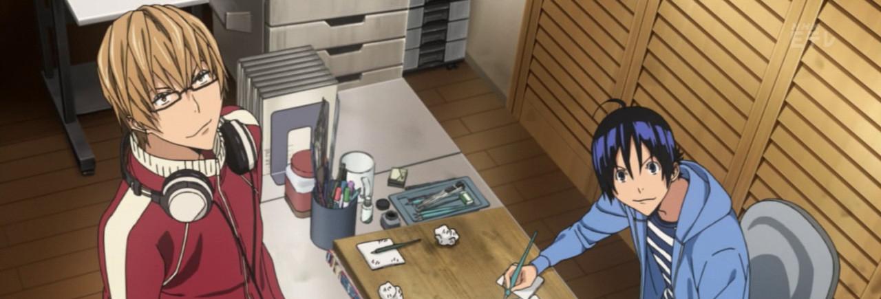Key art for Bakuman. 2