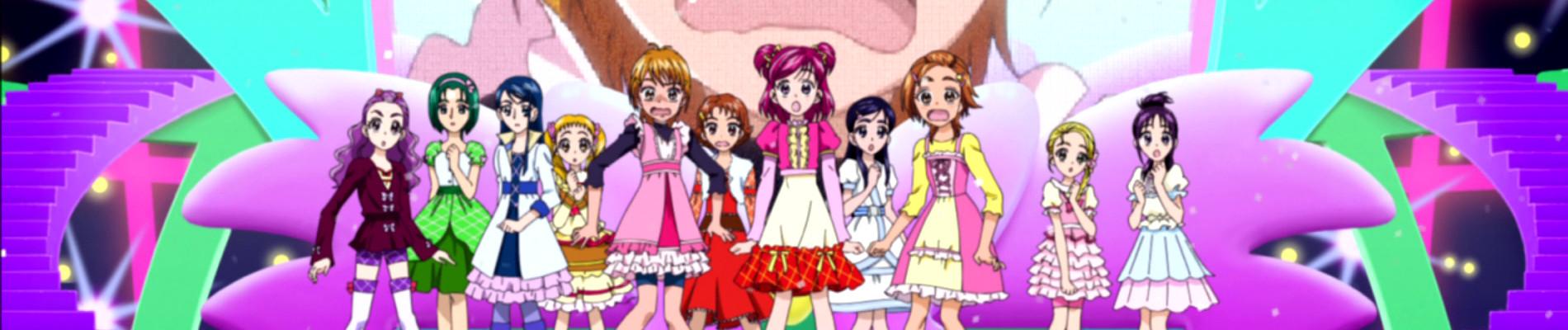 Key art for Precure All Stars GoGo Dream Live!