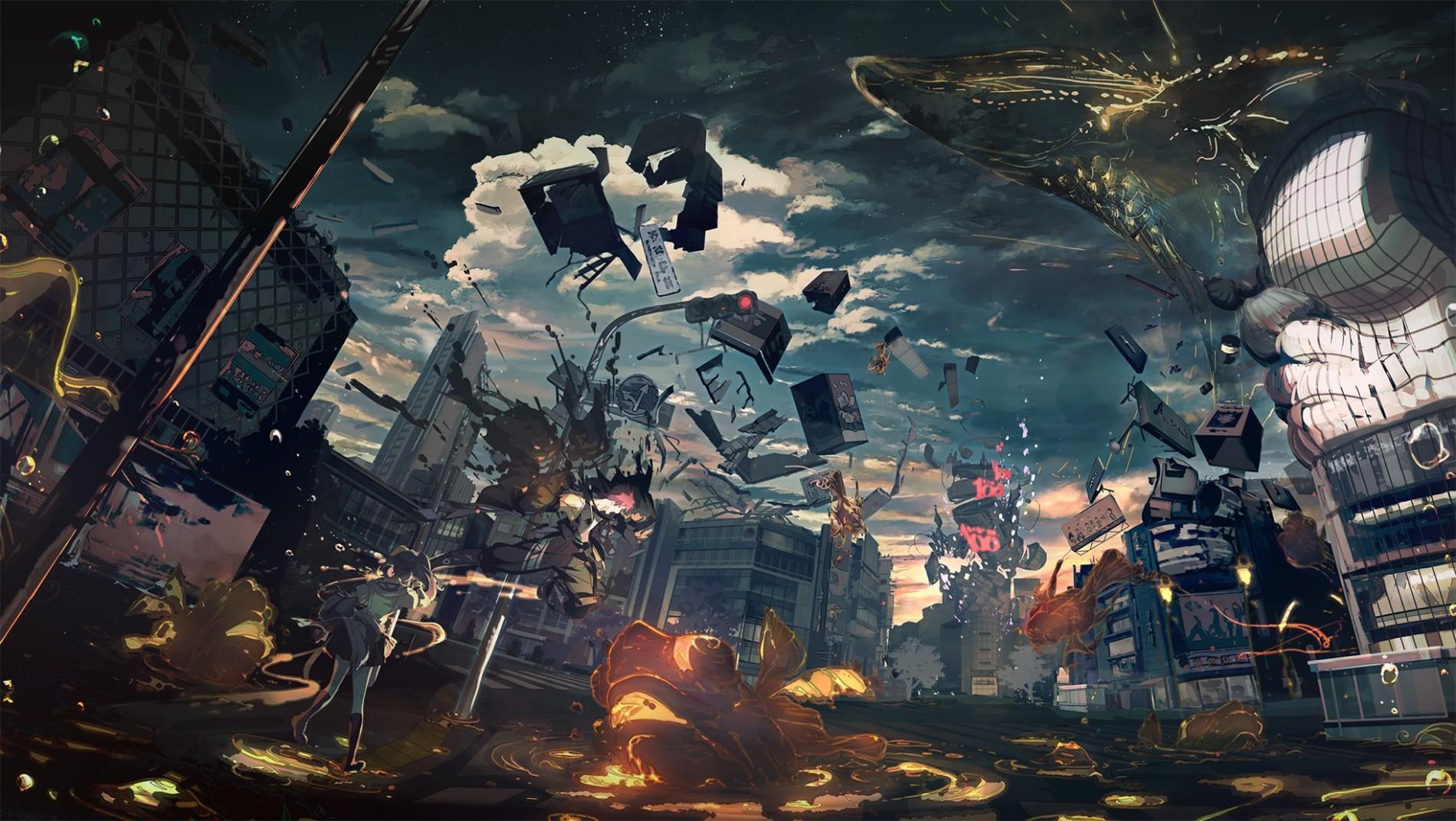 Key art for D_CIDE TRAUMEREI THE ANIMATION