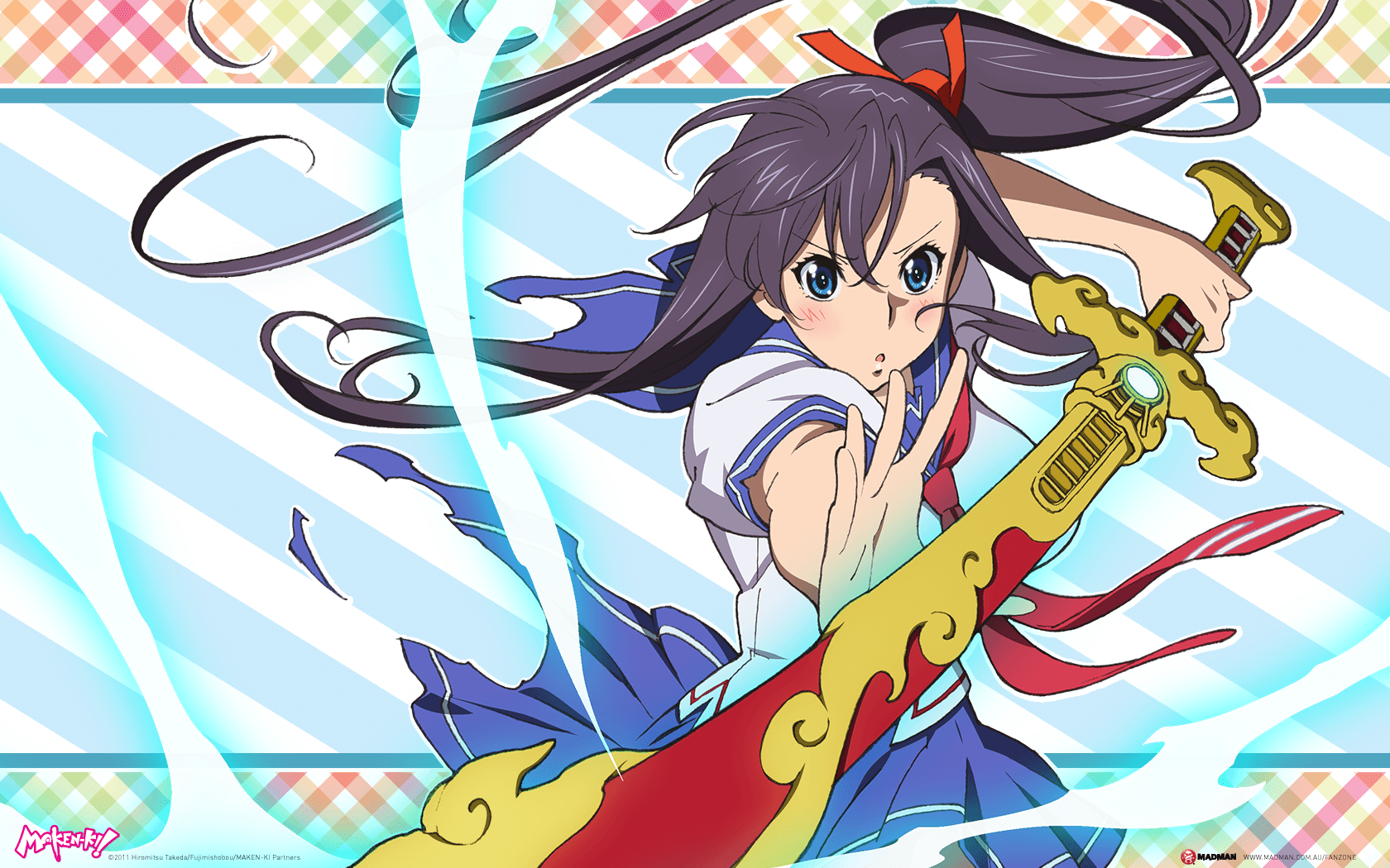 Key art for Maken-Ki! Tsuu