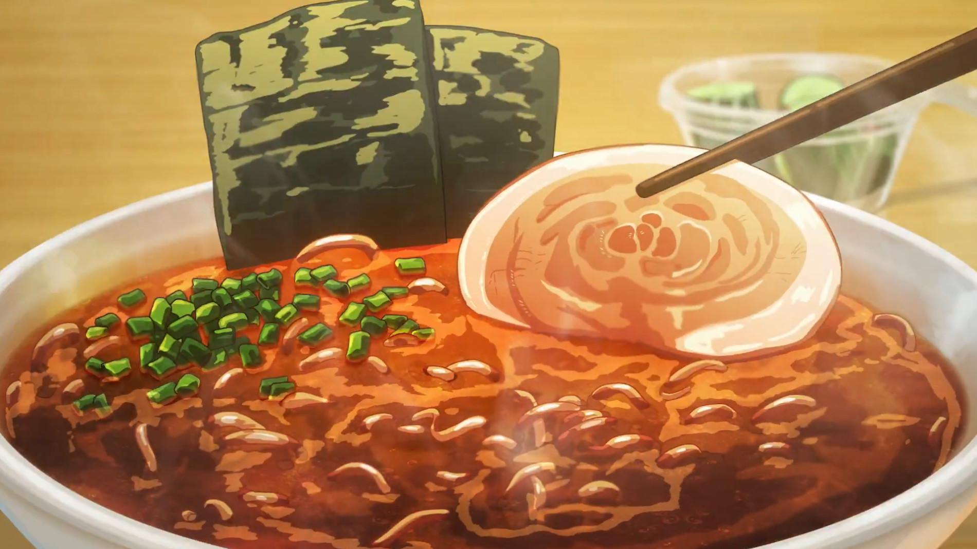 Key art for Shinya Ramen no Yuuwaku: SUNTORY Karada wo Omou All-Free CM