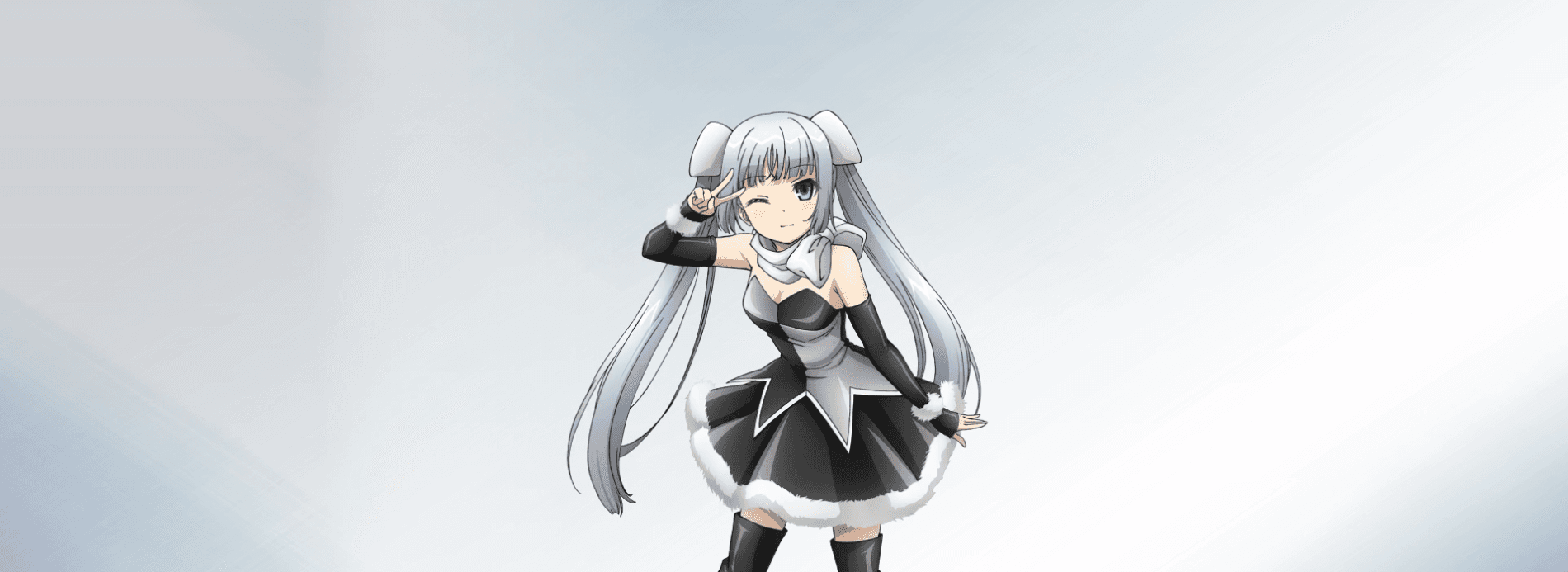 Key art for Miss Monochrome - The Animation