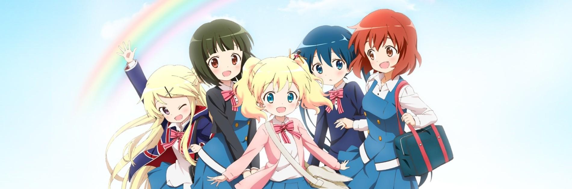 Key art for Hello!! Kiniro Mosaic