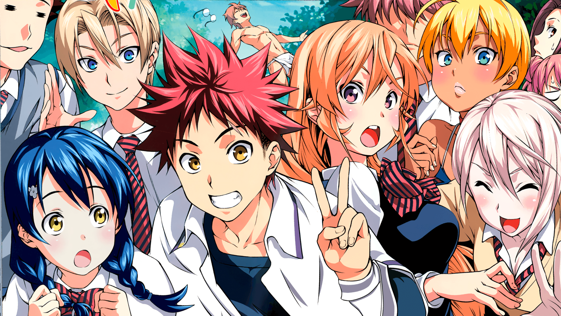 Key art for Shokugeki no Souma