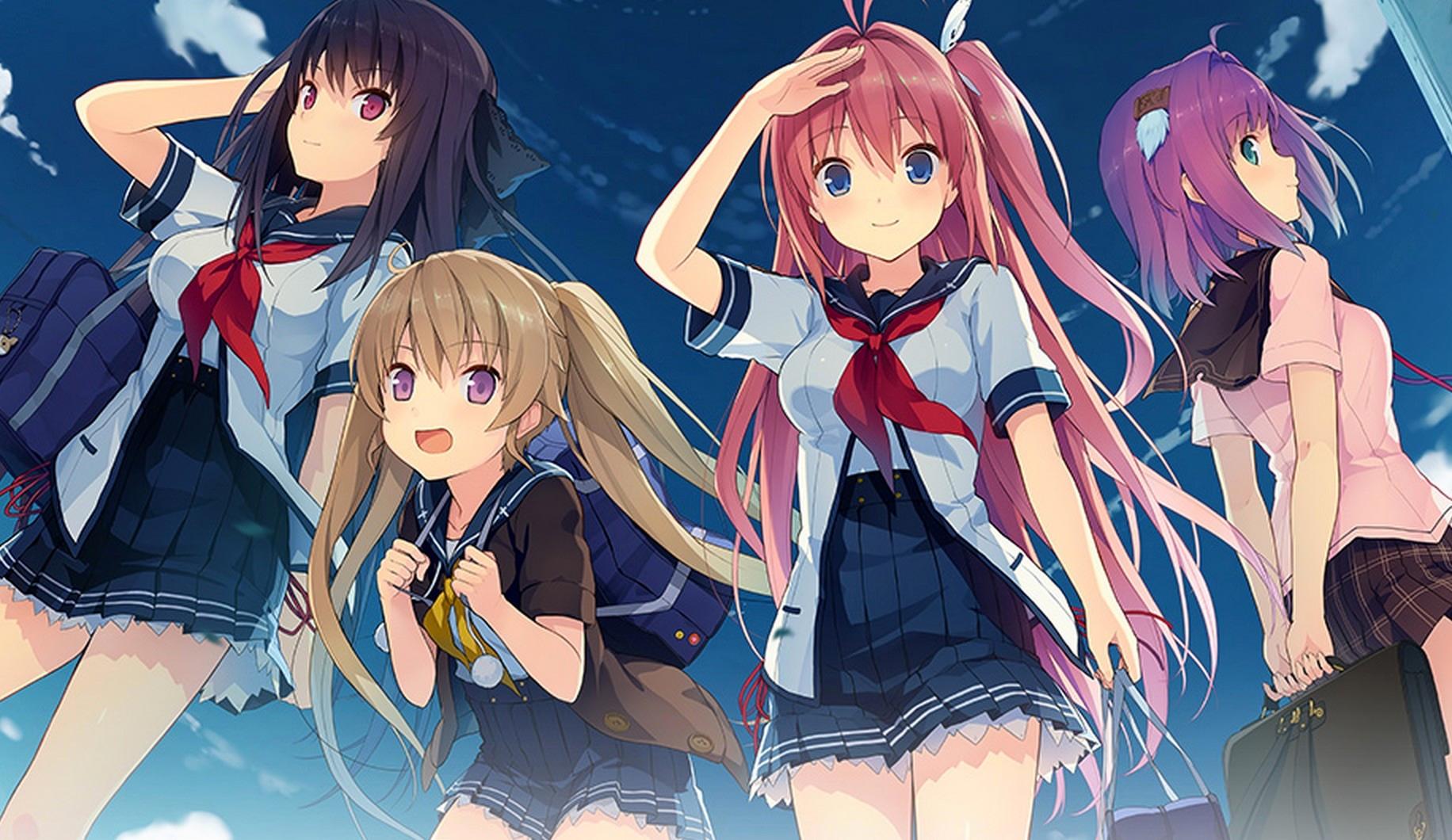 Key art for Ao no Kanata no Four Rhythm