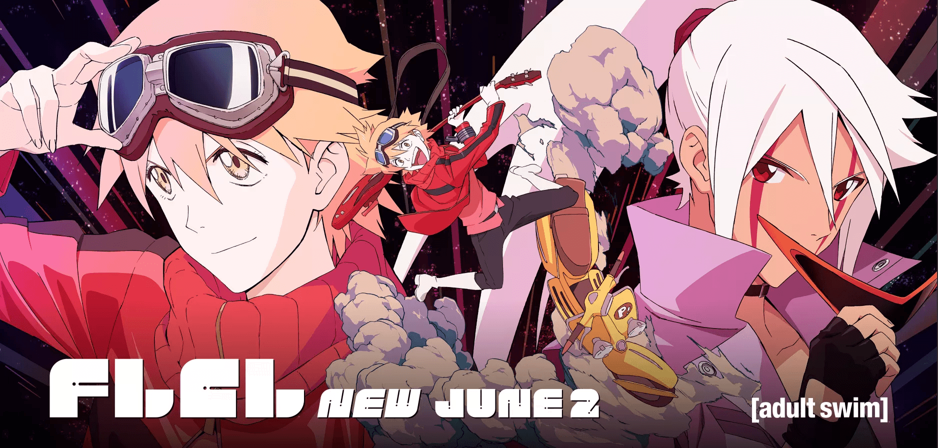 Key art for FLCL Progressive