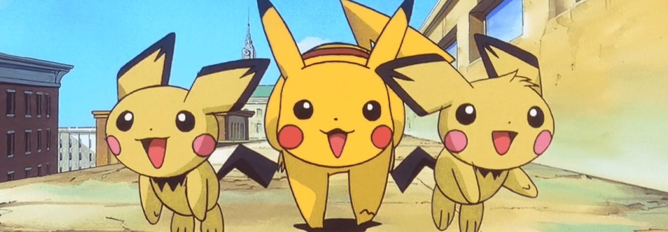 Key art for Pichu to Pikachu