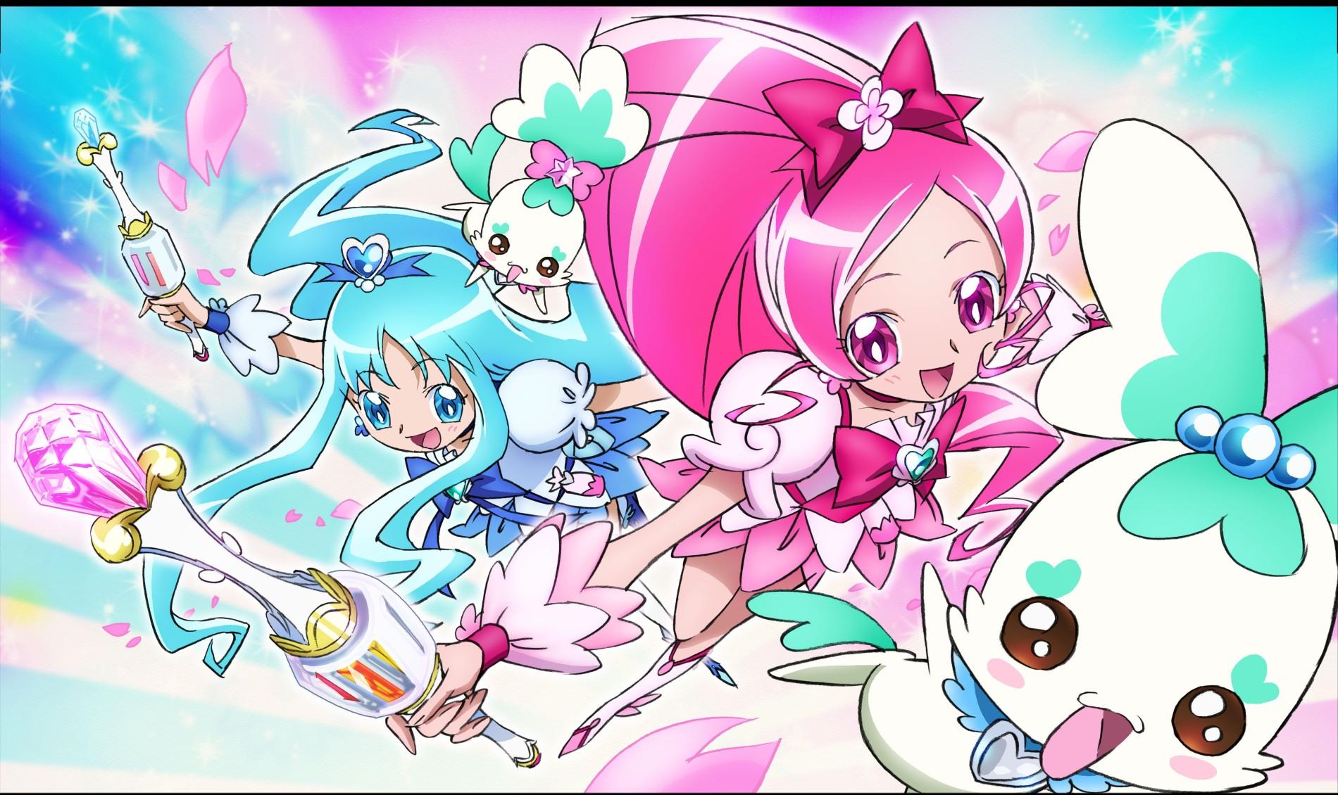 Key art for Precure All Stars DX2: Kibou no Hikari☆Rainbow Jewel wo Mamore!