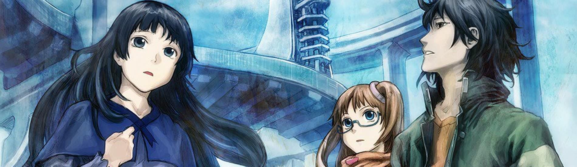 Key art for RErideD: Tokigoe no Derrida