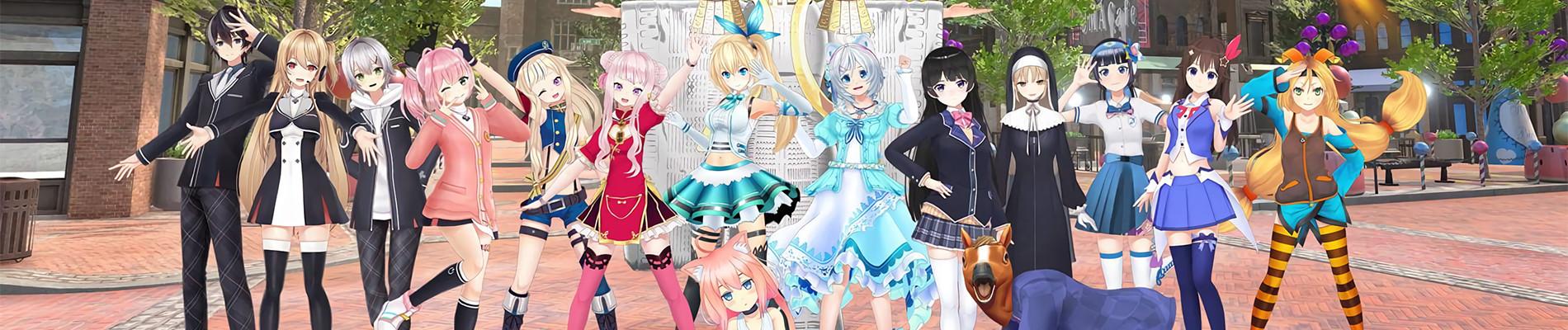 Key art for Virtual-san wa Miteiru