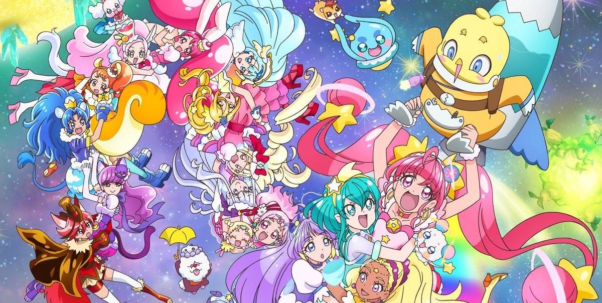 Key art for Precure Miracle Universe